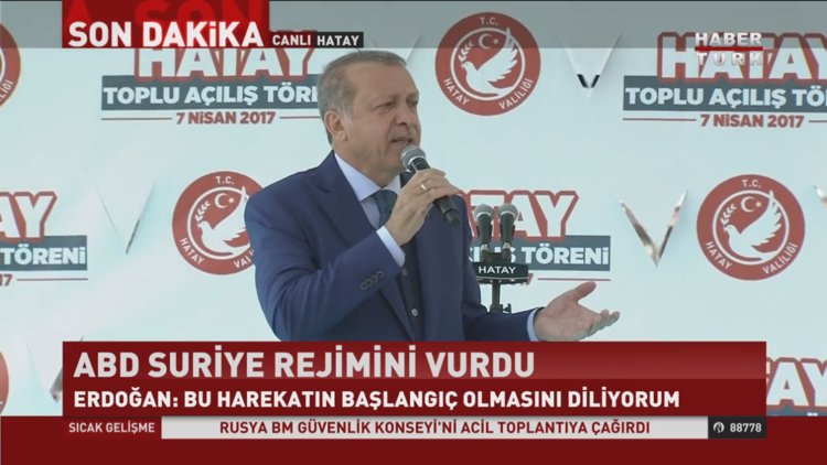 Cumhurbaşkanı Erdoğan: ABD'nin Suriye'deki adımı olumlu ama yetersiz