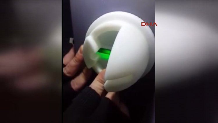 Kart kopyalama düzeneği kamerada