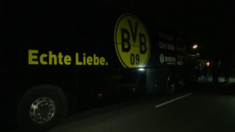 Borussia Dortmund-Monaco maçı öncesi patlama: 1 yaralı