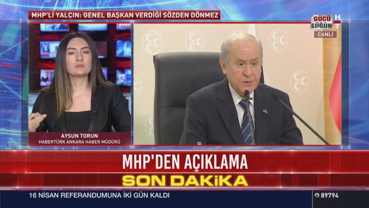 MHP'den Bahçeli'nin 'eyalet sistemi' sözleri ile ilgili açıklama