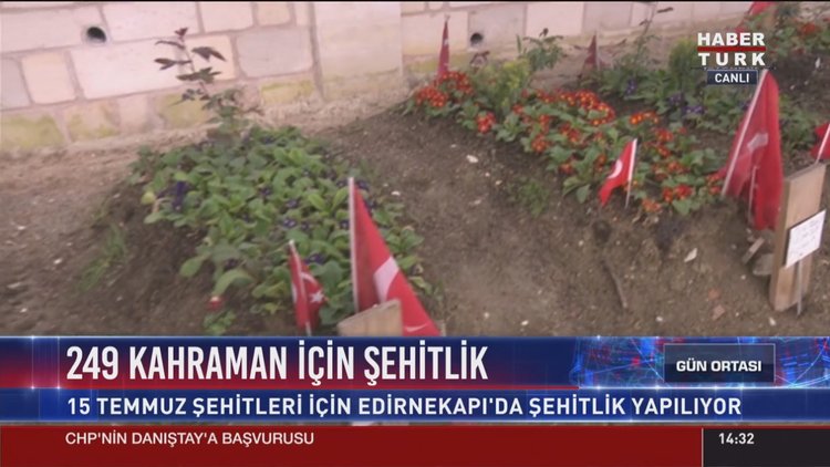 Edirnekapı'ya 15 Temmuz Şehitliği yapılıyor