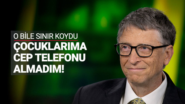 O bile sınır getirmiş!