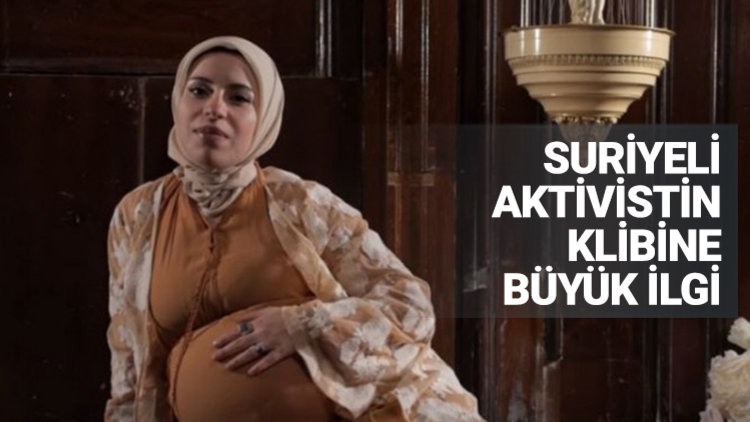 Suriyeli aktivistin başörtüsü klibi