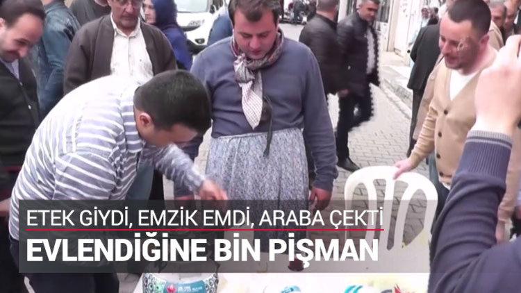 İşkence el arabasında bitti