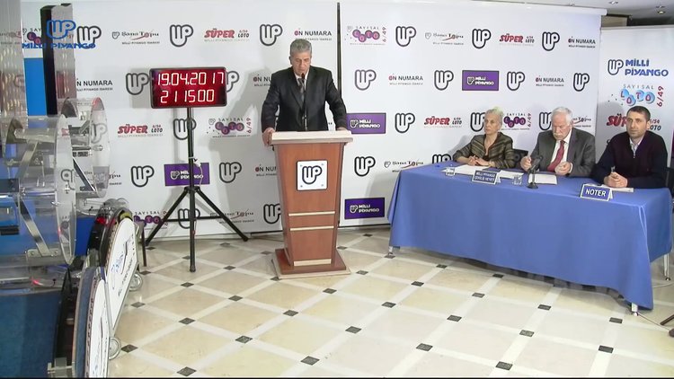 19.04.2017 şans topu çekilişi