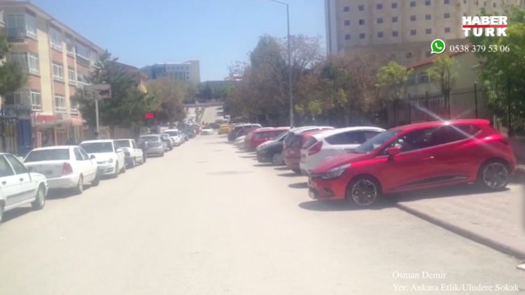 Trafik kurallarının tersine döndüğü sokak!