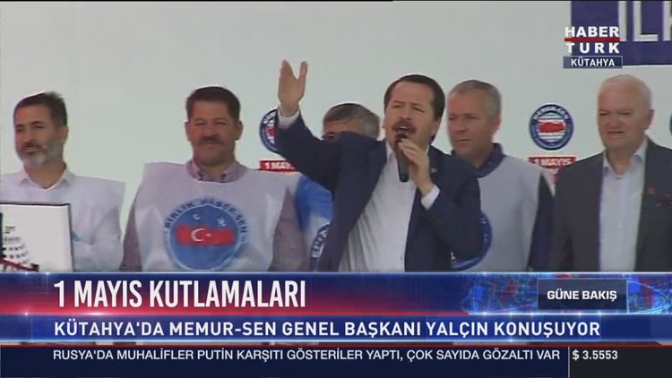 Memur-Sen, 1 Mayıs'ı Kütahya'da Kutluyor