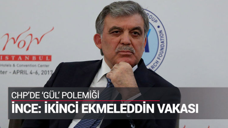 CHP&#039;de Gül polemiği