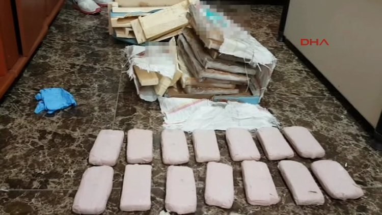 Arı kovanından uyuşturucu çıktı