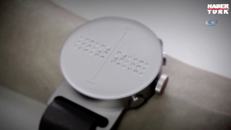 Artık görme engelliler de saat kullanabilecek!