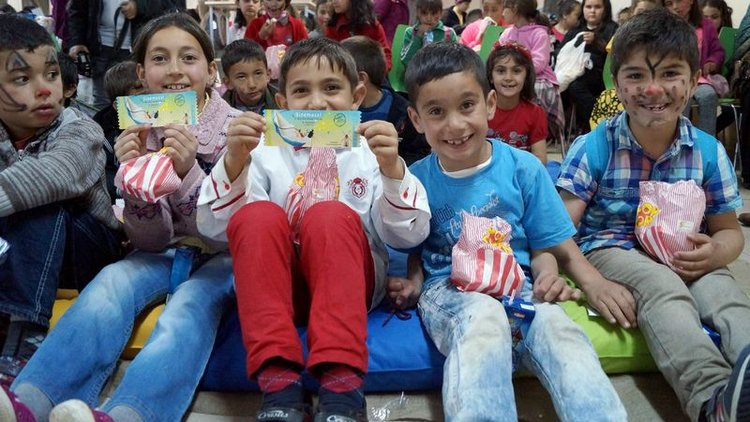 İlk kez sinemayla tanıştılar