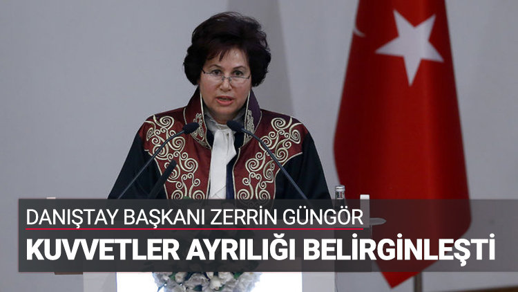 Danıştay Başkanı&#039;ndan &#039;kuvvetler ayrılığı&#039; vurgusu
