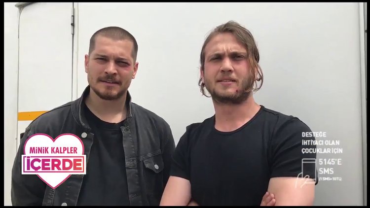 İçerde'den anlamlı destek