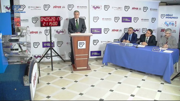 04 Mayıs 2017 Süper Loto çekilişi gerçekleşti