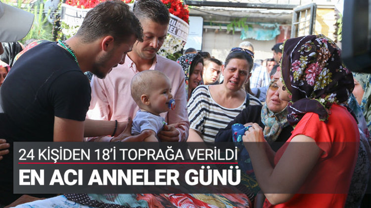 Gözyaşları sel oldu