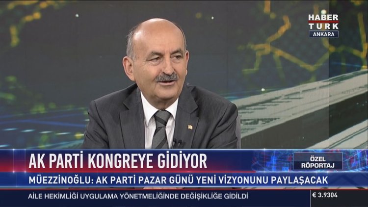 Bakan Müezzinoğlu'ndan Habertürk TV'de kıdem tazminatı açıklaması