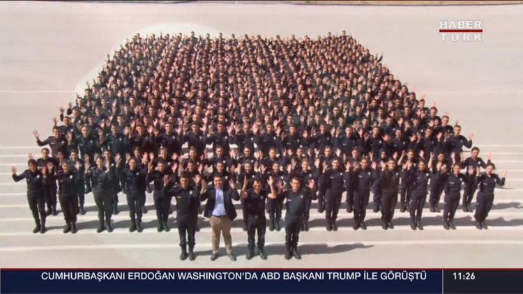 Polis Akademisi öğrencilerinden anlamlı klip