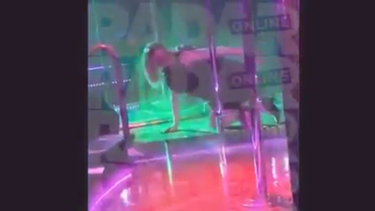 Jennifer Lawrence'den olay yaratan direk dansı!