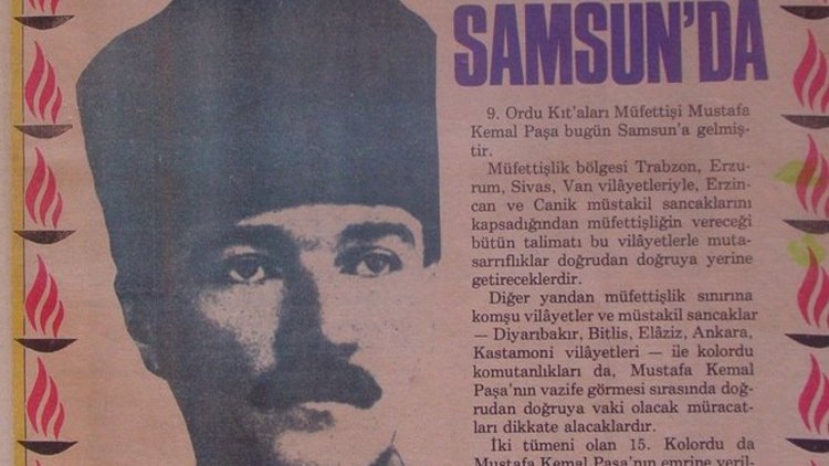 Tarih: 19 Mayıs 1919! Bir kahramanlık destanı...