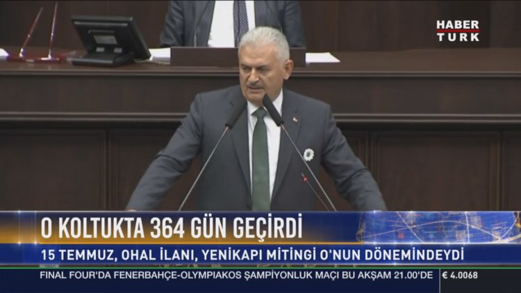 Binali Yıldırım'ın 364 günlük 'Genel Başkanlık' dönemi