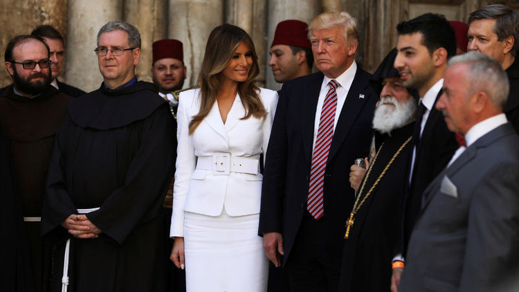 First Lady'den ilginç tepki