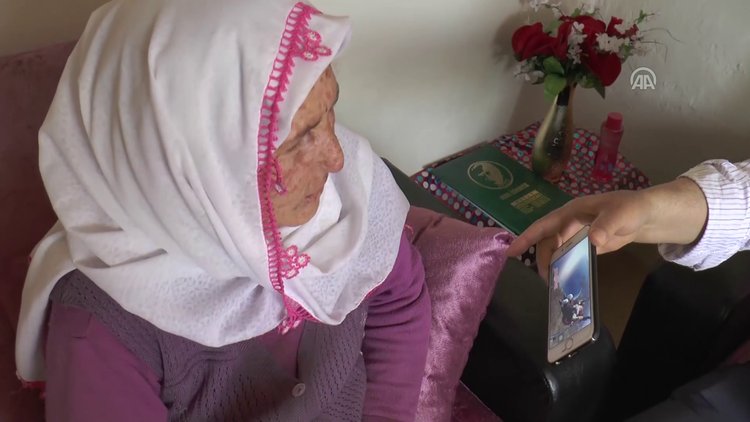 "Uçan nine" yaşadığı heyecanı anlattı