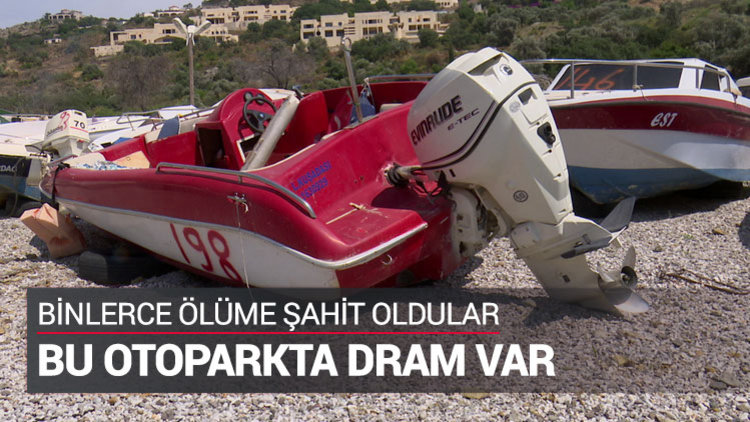 Mülteci tekneleri burada toplanıyor