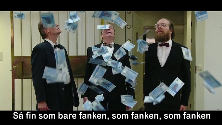 Norveç Merkez Bankası yeni para için klip çekti