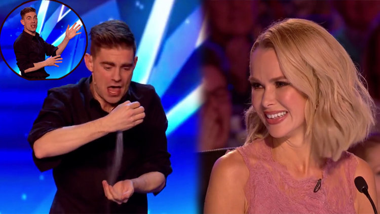 Jüri üyelerini şaşırtan gösteri