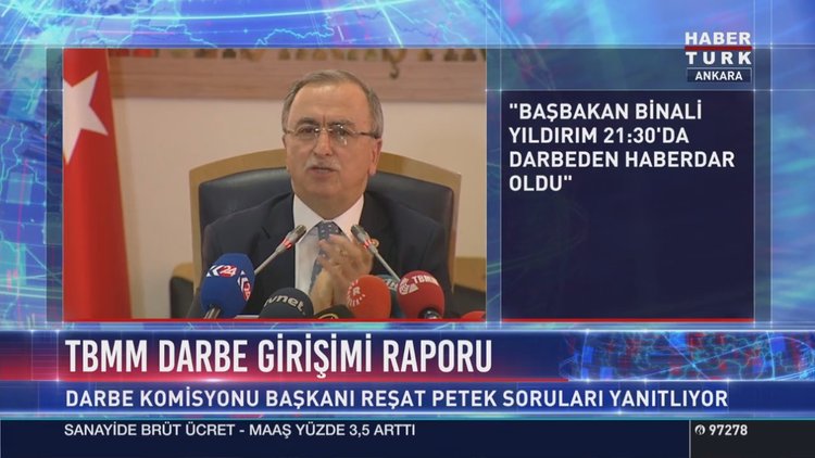 Darbe girişimi raporu açıklandı! İşte 15 Temmuz'da dakika dakika yaşananlar