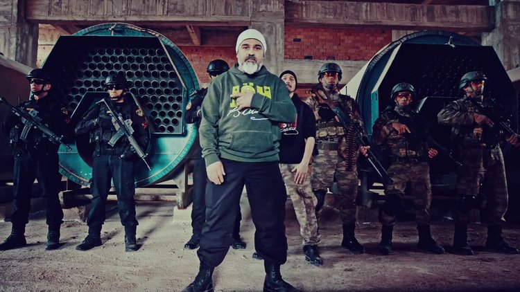 "Jandarma Özel Harekat" için hazırlanan rap klibi yayınlandı