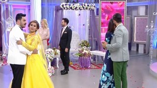 Evleneceksen Gel'in sevilen çifti Güzel ve Gürkan canlı yayında nişanlandı