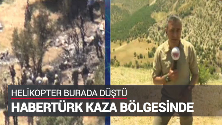 Habertürk TV kaza yerinde
