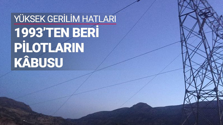 Yüksek gerilim hatlarındaki tehlike