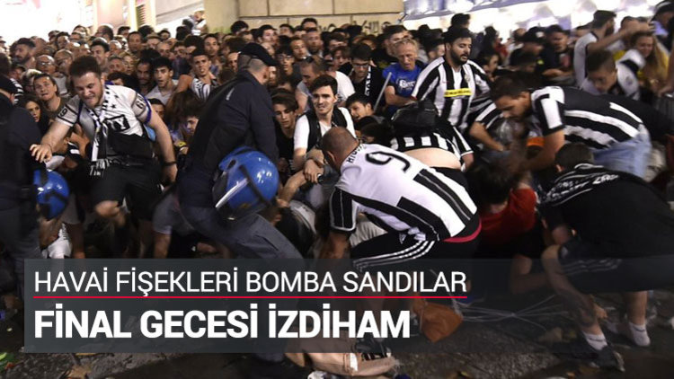 İtalya&#039;da izdiham: Yüzlerce yaralı... 