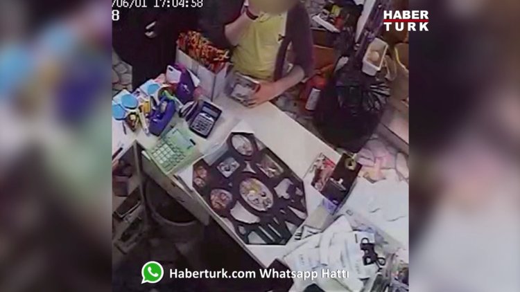 Sadaka kutusunu böyle çaldı