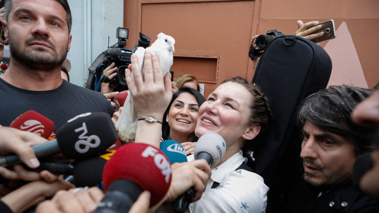 Deniz Seki tahliye oldu