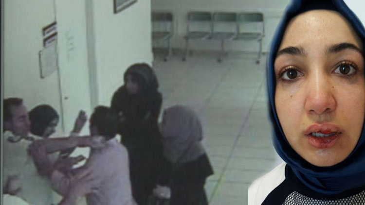 Kadın doktora makaslı saldırı