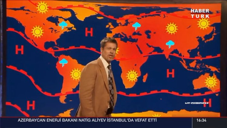 Brad Pitt hava durumu sundu: Artık bir geleceğimiz kalmadı