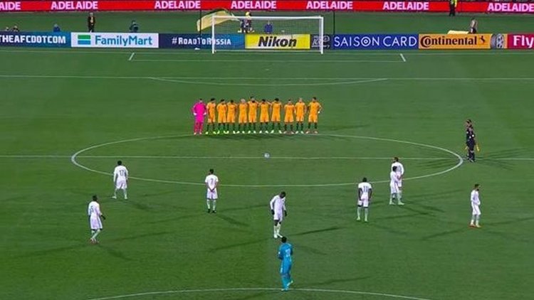 Suudi Arabistan saygı duruşuna katılmadı