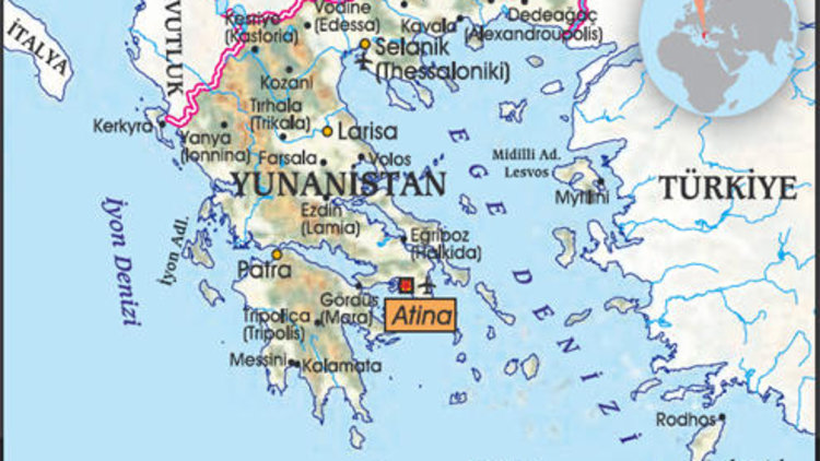 Atina&#039;da da hissedildi