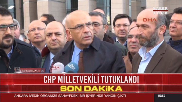 CHP milletvekili Enis Berberoğlu hakkında tutuklama kararı!