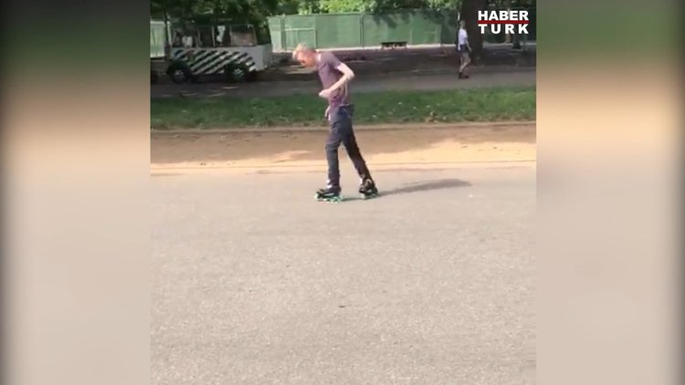 Hyde Park'ta paten canavarı