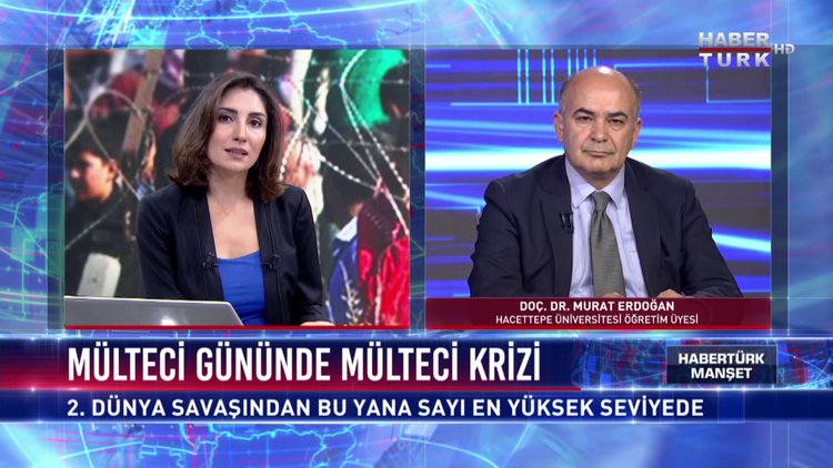 Habertürk Manşet - 20 Haziran 2017 (Mülteci Günü)