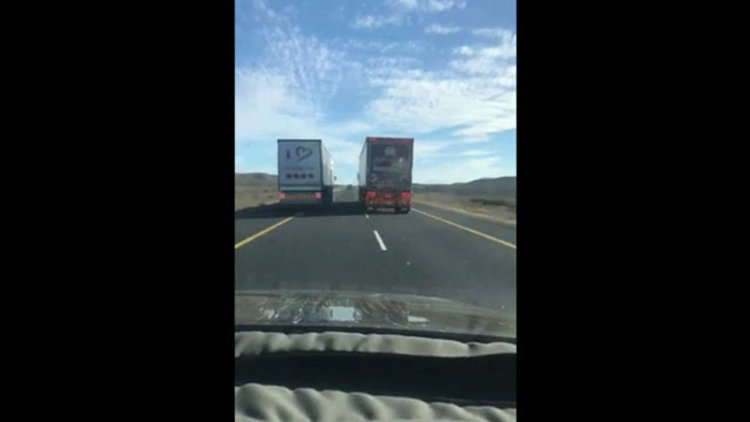 Otoyolda facianın eşiğinden dönüldü