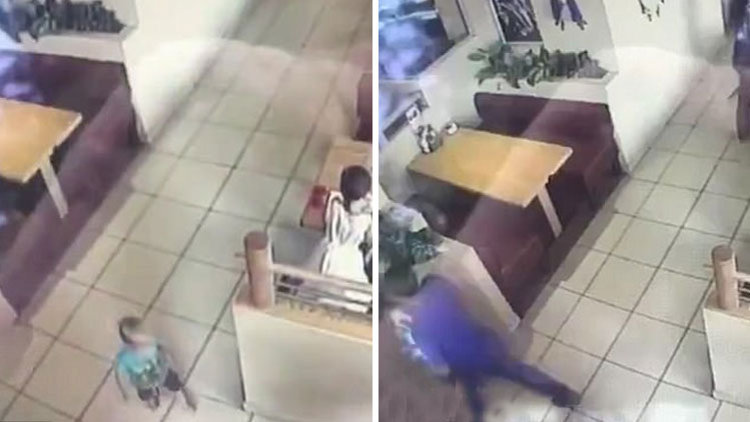 Ailesinin gözleri önünde kaçırıldı