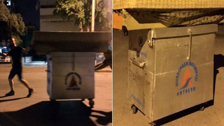 Çöp konteyneri ile evden eve nakliyat