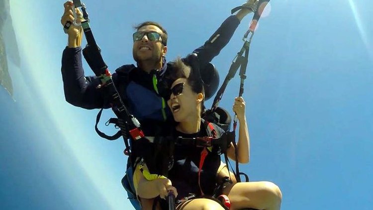 Onunla uçmak cesaret istiyor