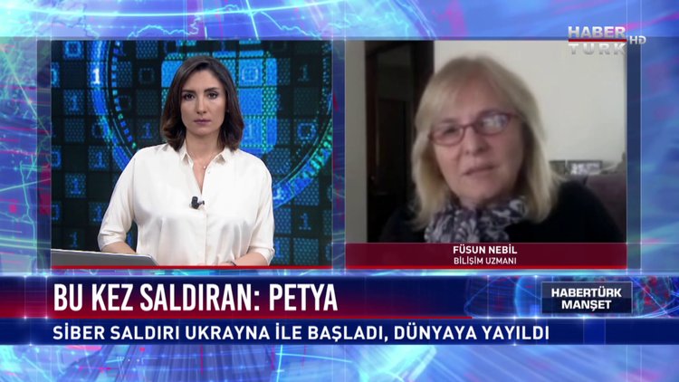 Habertürk Manşet - 28 Haziran 2017 (Siber Saldırı)