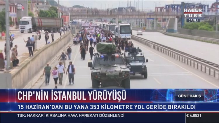 Kılıçdaroğlu'nun "Adalet Yürüyüşü"nde üst düzey güvenlik önlemleri